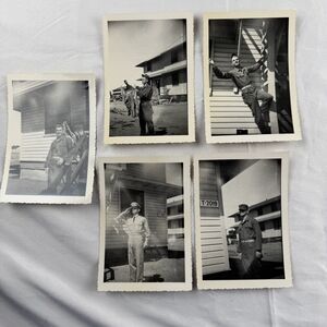 Fort Meade Maryland 1951 Vintage BW Photos Lot US Army Barracks TNT Infiltration
